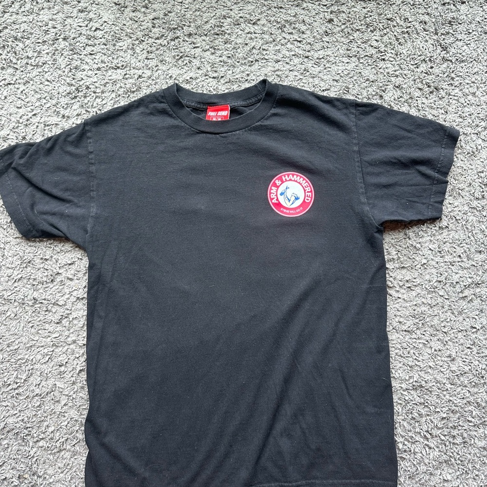 Steve-will-do-it “Arm and Hammered” T-shirt. Nelk boys Full Send. Size Medium
